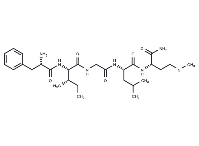Eledoisin (7-11) Chemical Structure