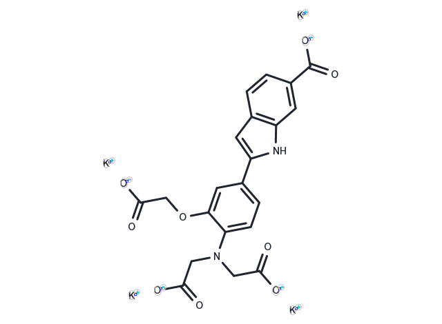 TargetMol Chemical Structure Mag-Indo-1 tetrapotassium salt