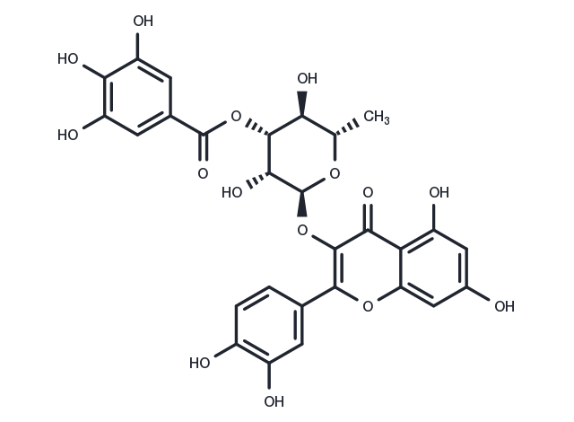 TargetMol Chemical Structure 3''-Galloylquercitrin