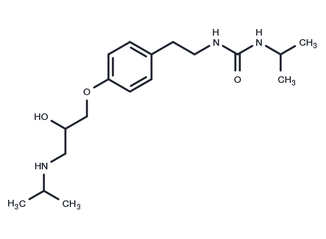 TargetMol Chemical Structure Pafenolol