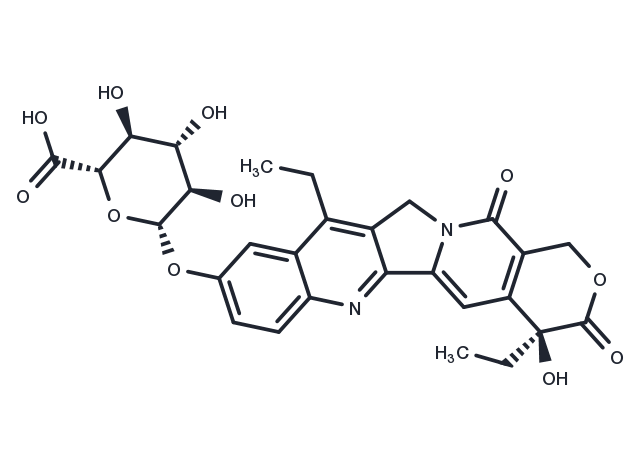 SN-38 glucuronide Chemical Structure