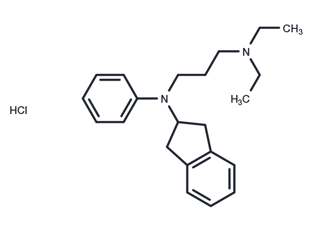 Aprindine hydrochloride Chemical Structure