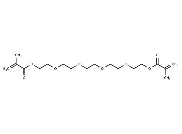 Bis-methacrylate-PEG5 Chemical Structure