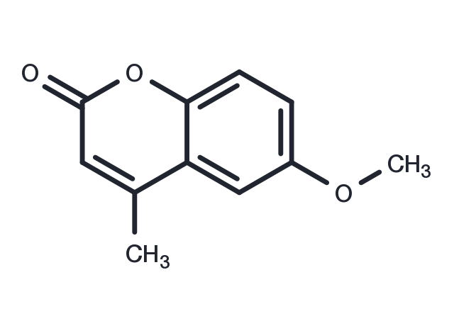TargetMol Chemical Structure 4-Methyl-6-Methoxycoumarin