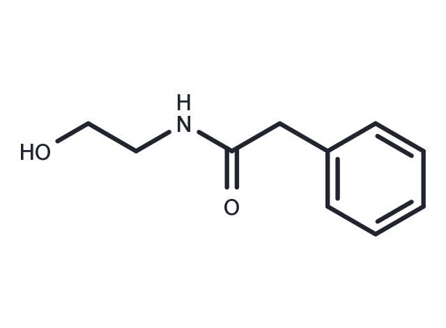 TargetMol Chemical Structure N-(2-Hydroxyethyl)-2-phenylacetamide