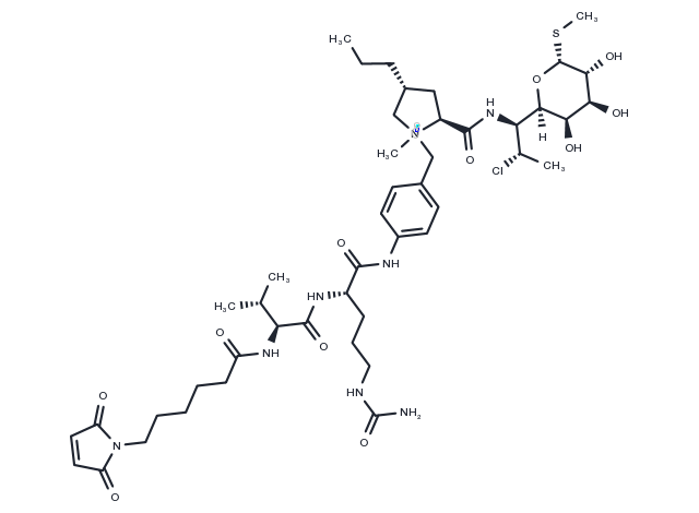 TargetMol Chemical Structure MC-Val-Cit-PAB-clindamycin