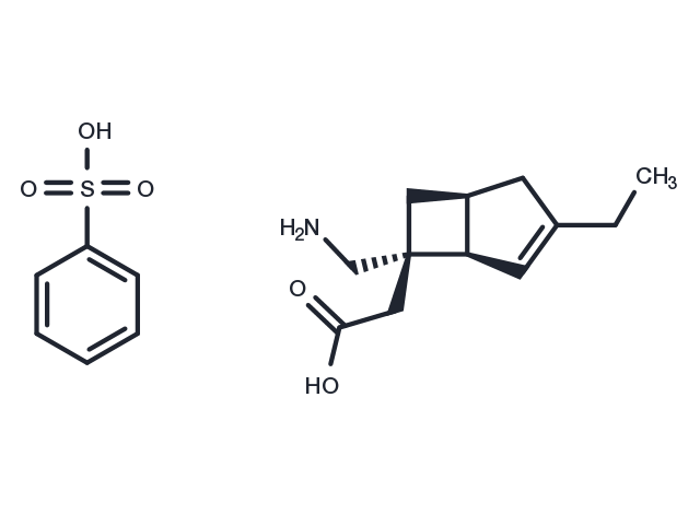 Mirogabalin besylate Chemical Structure