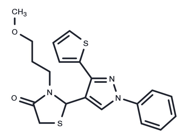 TargetMol Chemical Structure Antiviral agent