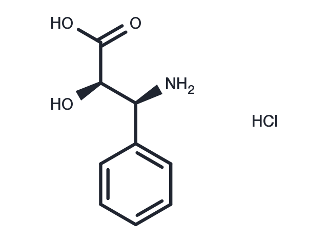 (2R,3S)-3-Phenylisoserine hydrochloride Chemical Structure