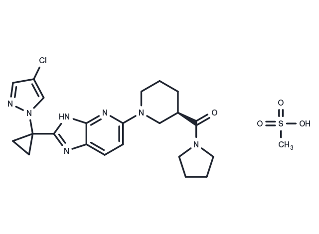 TargetMol Chemical Structure PF-06424439 methanesulfonate