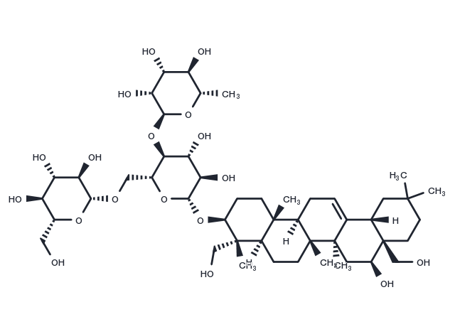 Nepasaikosaponin K Chemical Structure