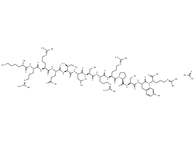 TargetMol Chemical Structure CREBtide acetate(149155-45-3 free base)