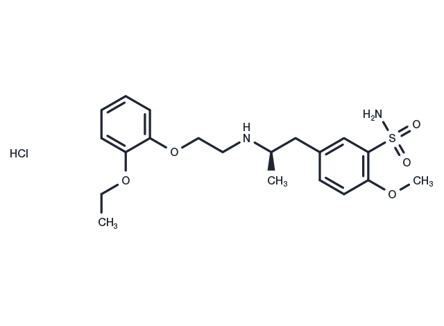 TargetMol Chemical Structure Tamsulosin hydrochloride