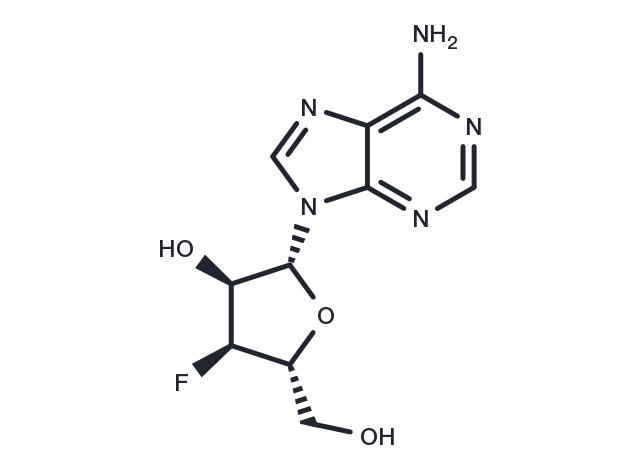 TargetMol Chemical Structure 3'-Deoxy-3'-fluoroadenosine