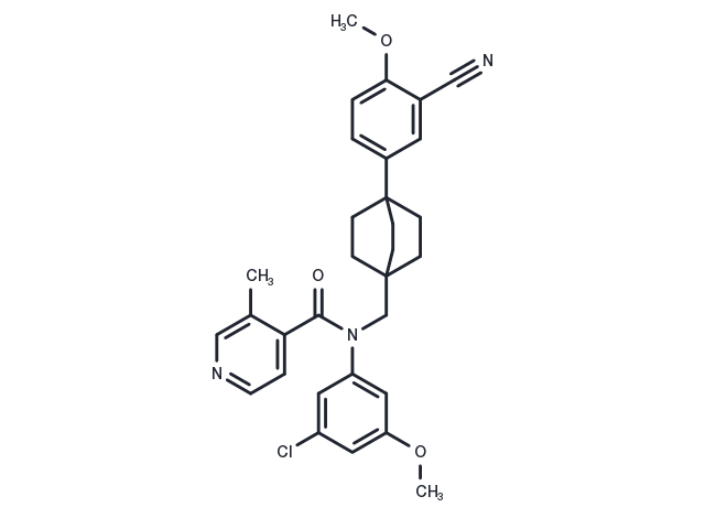 FXR/TGR5 agonist 1 Chemical Structure