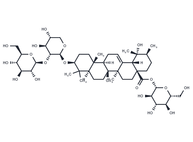 Ilexsaponin B3 Chemical Structure