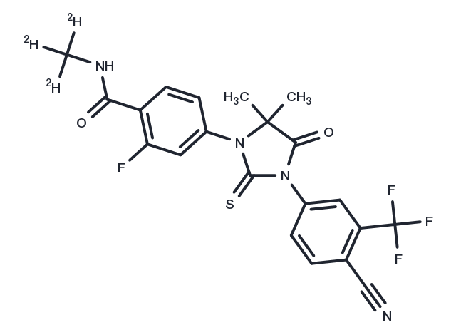 Enzalutamide-d3 Chemical Structure