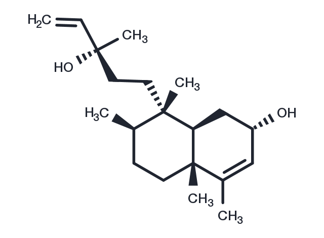 2 beta-Hydroxykolavelool Chemical Structure
