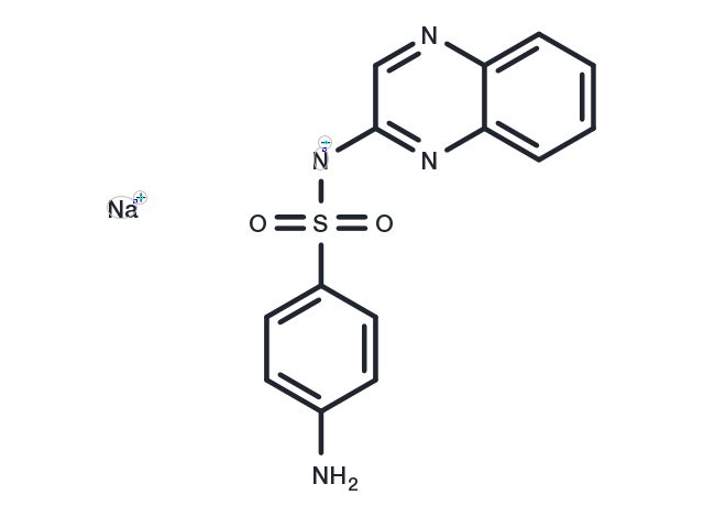 TargetMol Chemical Structure Sulfaquinoxaline sodium salt