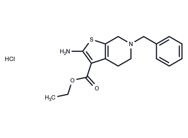 TargetMol Chemical Structure Tinoridine hydrochloride