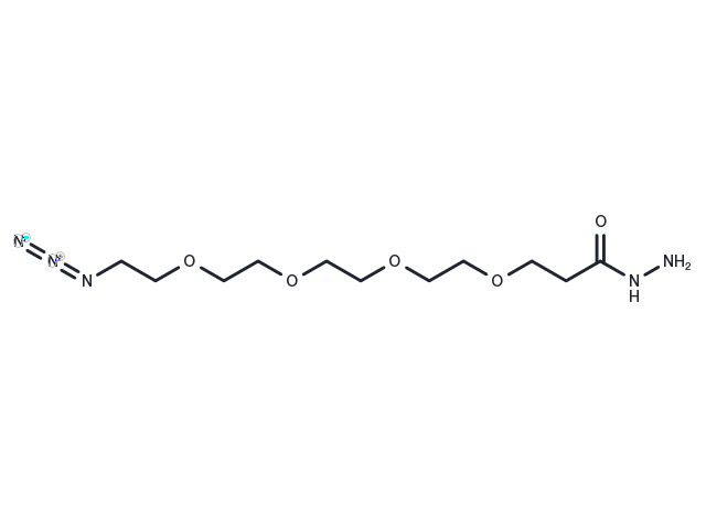TargetMol Chemical Structure Azido-PEG4-hydrazide