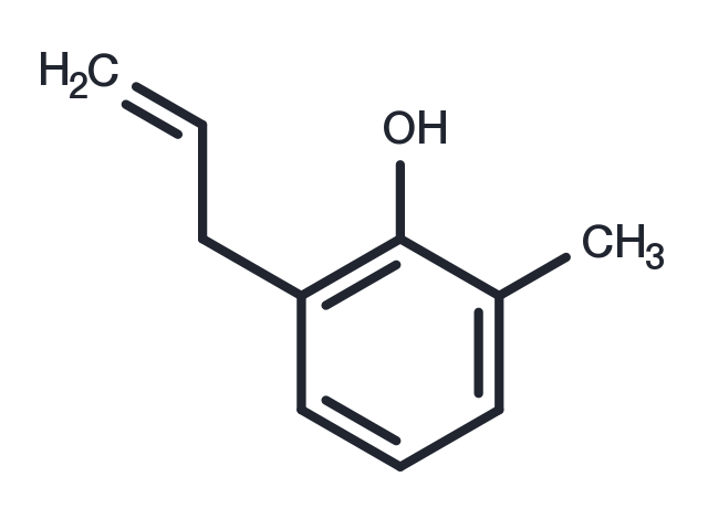 6-Allyl-o-cresol Chemical Structure