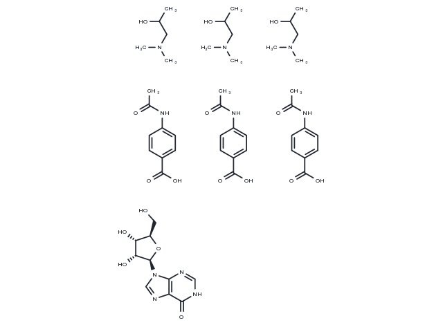TargetMol Chemical Structure Inosine pranobex