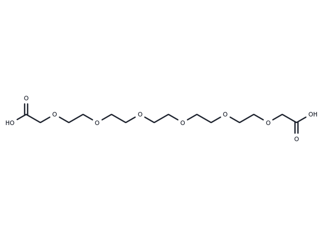 TargetMol Chemical Structure PEG6-(CH2CO2H)2
