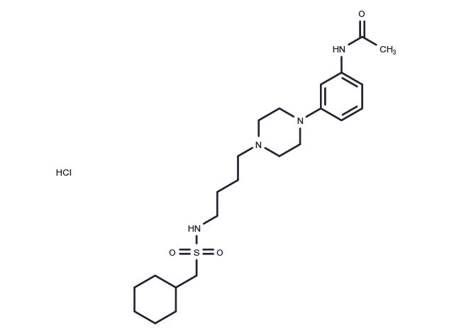 TargetMol Chemical Structure Naluzotan hydrochloride