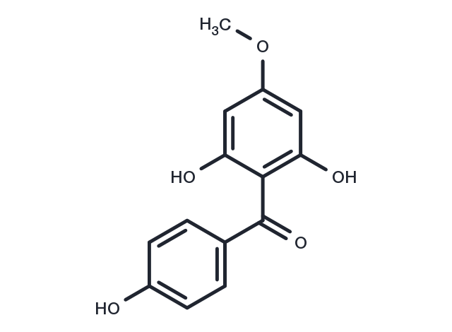 TargetMol Chemical Structure 2,6,4'-Trihydroxy-4-methoxybenzophenone