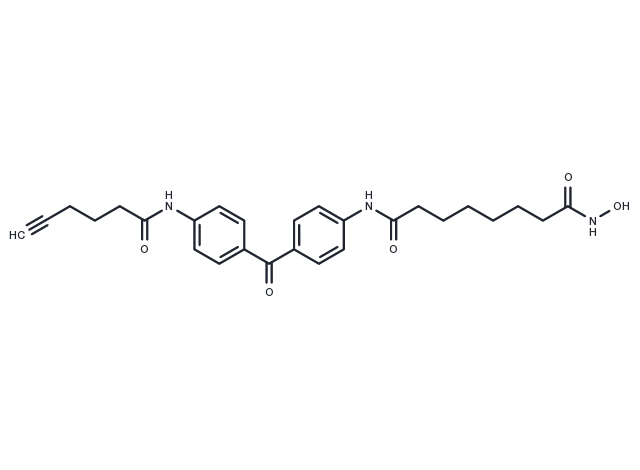 SAHA-BPyne Chemical Structure