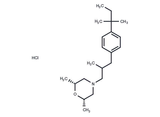 TargetMol Chemical Structure Amorolfine hydrochloride