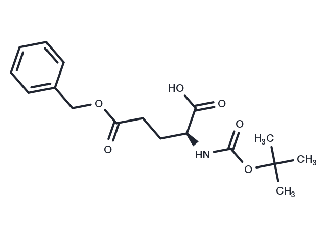 TargetMol Chemical Structure Boc-Glu(OBzl)-OH