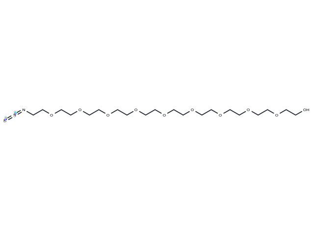 TargetMol Chemical Structure Azido-PEG10-alcohol