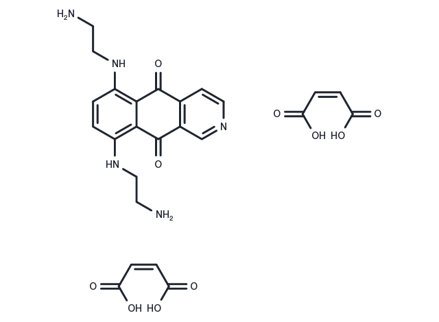 TargetMol Chemical Structure Pixantrone dimaleate