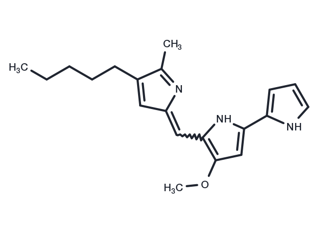 TargetMol Chemical Structure Prodigiosin