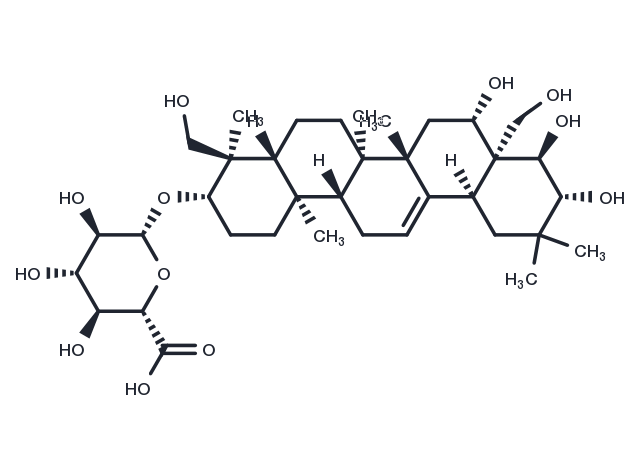 Deacylgymnemic acid Chemical Structure
