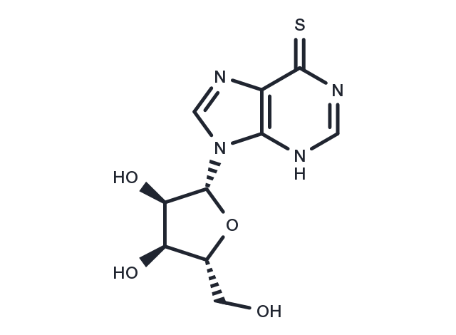 TargetMol Chemical Structure 6-​Thioinosine