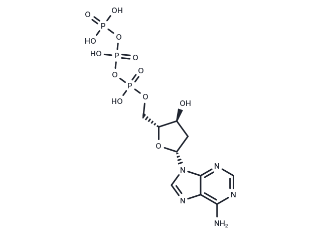 TargetMol Chemical Structure 2'-Deoxyadenosine-5'-triphosphate