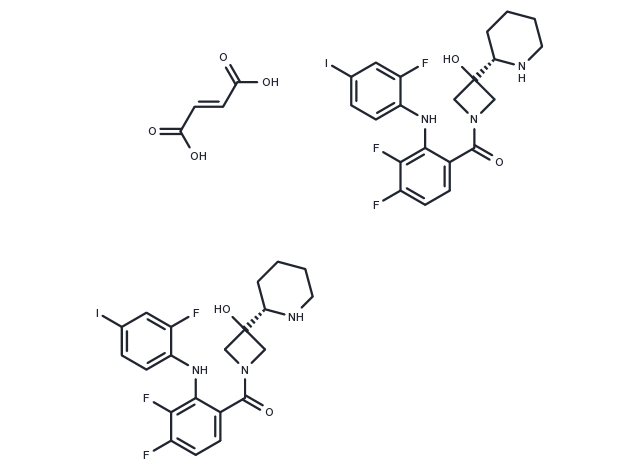 Cobimetinib hemifumarate Chemical Structure