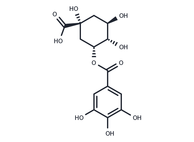 5-Galloylquinic acid Chemical Structure