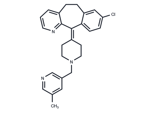 Rupatadine Chemical Structure