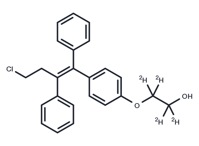TargetMol Chemical Structure Ospemifene D4