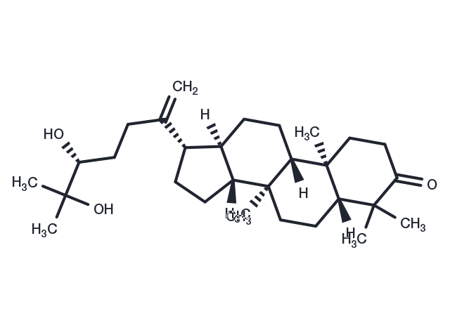 TargetMol Chemical Structure 24,25-Dihydroxydammar-20-en-3-one