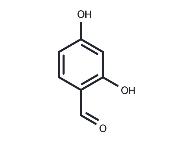 TargetMol Chemical Structure 2,4-Dihydroxybenzaldehyde