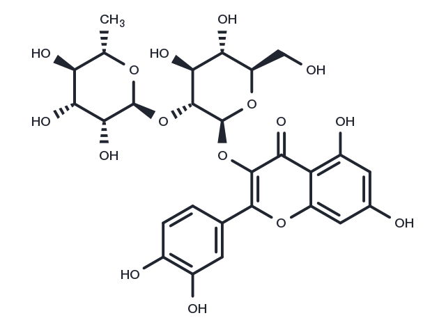 TargetMol Chemical Structure Quercetin 3-O-neohesperidoside