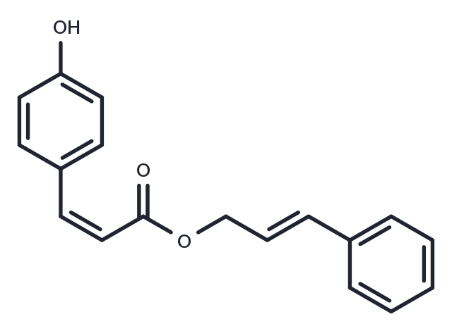 TargetMol Chemical Structure (E)-Cinnamyl-(Z)-p-coumarate