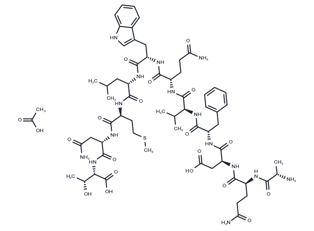 TargetMol Chemical Structure Glucagon (19-29), human acetate