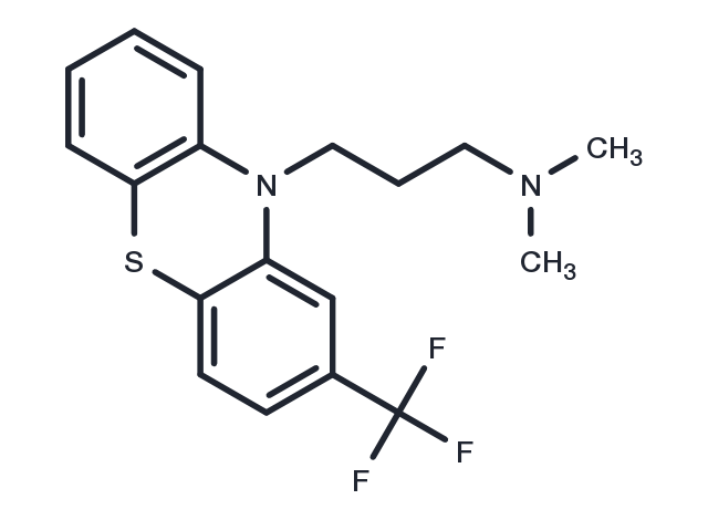 Triflupromazine Chemical Structure