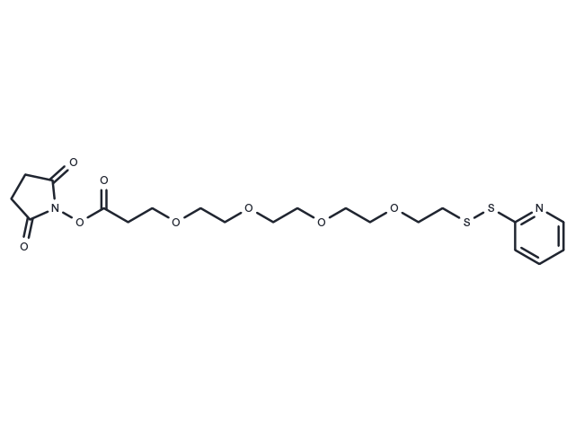PEG4-SPDP Chemical Structure